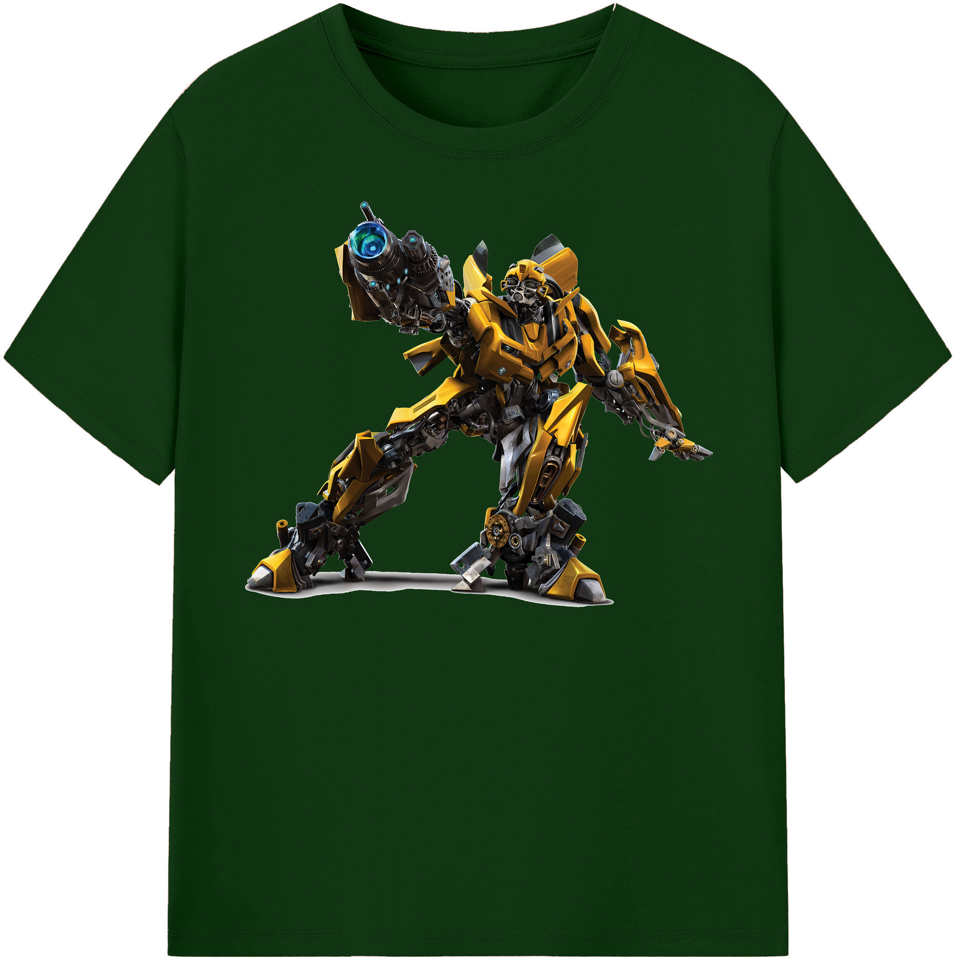 （画像用） Transformers トランスフォーマー 綿100％半袖Tシャツ（フロントプリント）